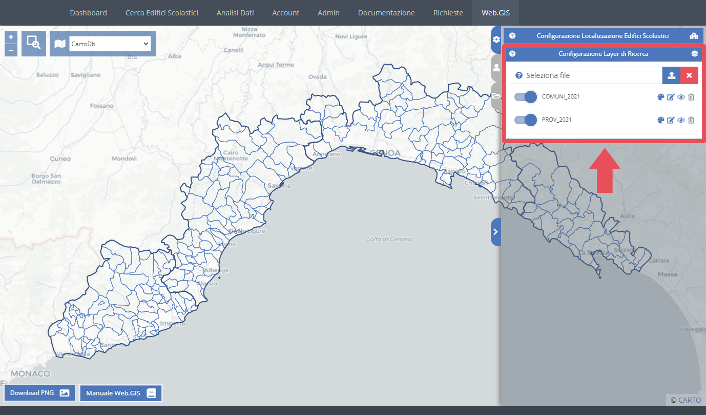 4_mappa_iniziale_admin_ConfigLayerRicerca